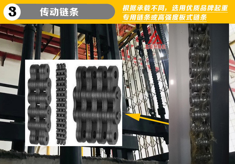 簡易升降貨梯鏈條
